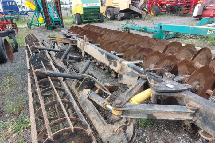 Борона причєпна дискова важка БГР-6.7 Солоха з катком Галєщіна- фото № 8