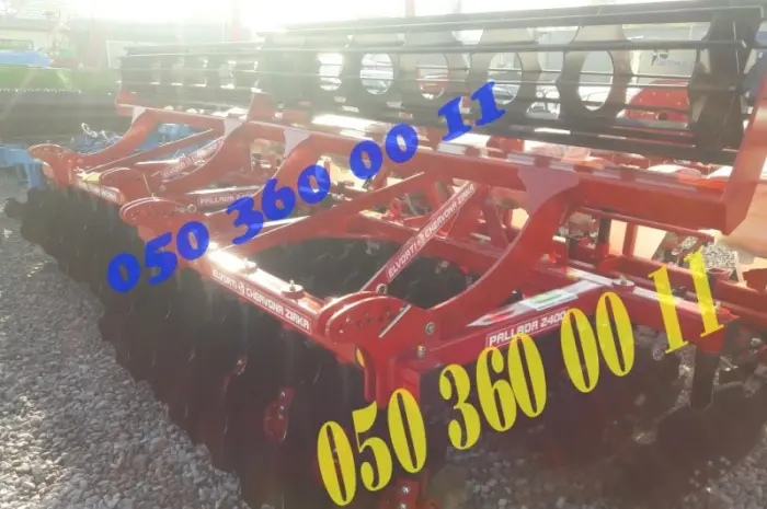 Новая борона-дископлуг Паллада 2400-3200 от завода Ельворти Агрегат почвообрабатывающий- фото № 1