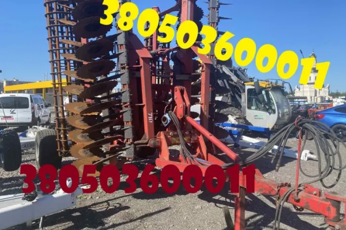 Дискова борона U 710 Metal-Fach в ідеальному стані- фото № 1