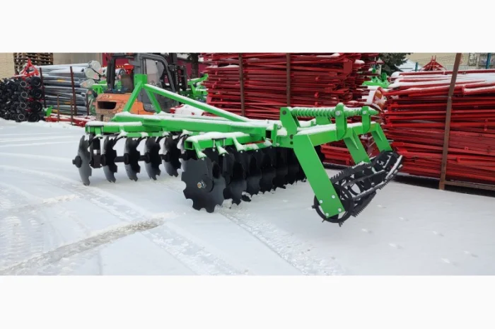 Навісна дискова борона всі розміри в асортименті 1, 3м - 3, 15м- фото № 1