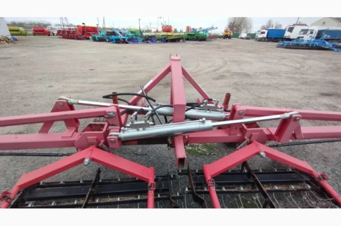 Борона пружинна штрігельна легка QUIVOGNE – 12м (Б/У)- фото № 3