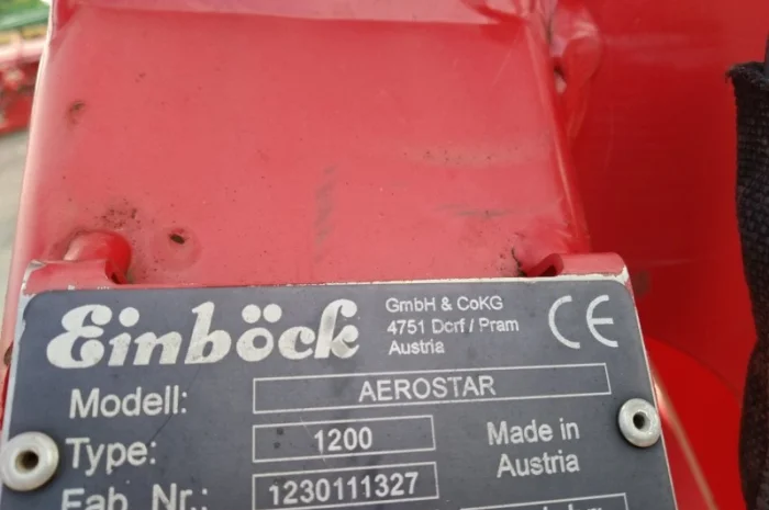 Борона пружинная штригель EINBÖCK Aerostsr 1200 12 м- фото № 3
