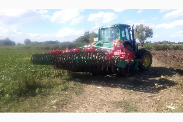 Дискова борона (СКЛАДНА) AGRO-MASZ BTH 4.0 м 5.0 м або 6.0 м- фото № 3