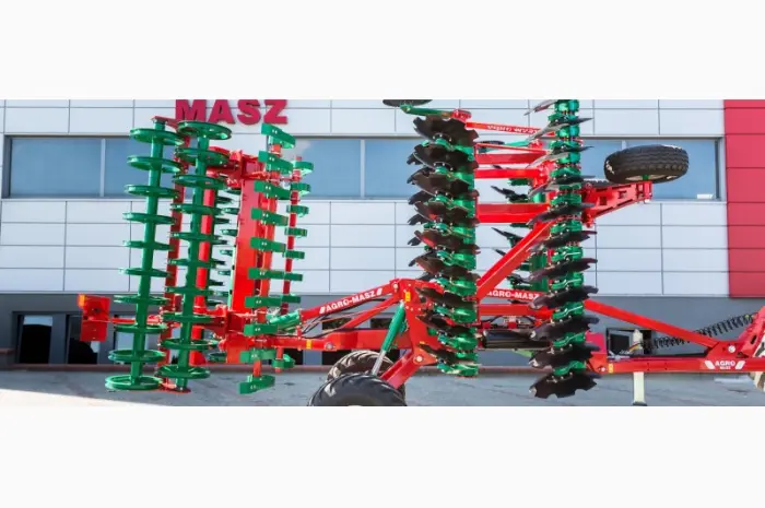 Важка причіпна дискова борона (СКЛАДНА) AGRO-MASZ BTCH 5.0 м або 6.0 м- фото № 3