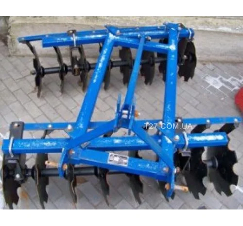 Борона 16-ти дисковая двухсекционная 1, 5 м (Китай)- фото № 1