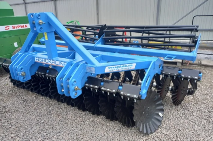 Дисковий лущильник DEFT 3, 0 навісний диск (560 мм.) (на резинових демпферах)- фото № 1