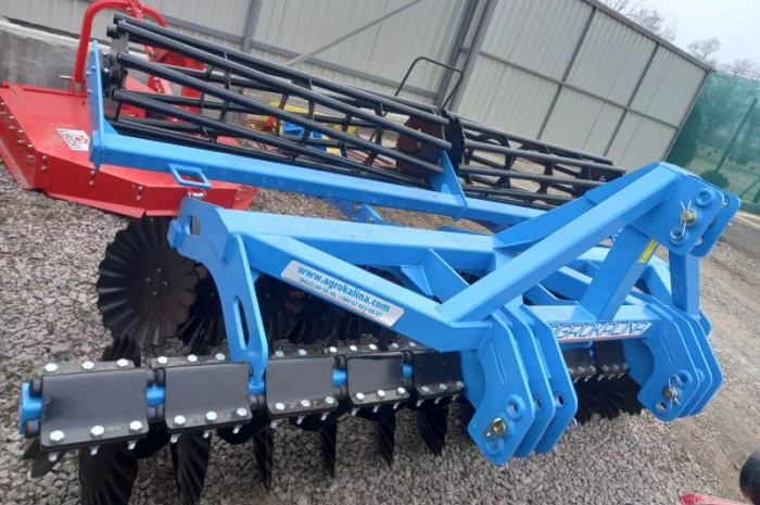 Дисковий лущильник DEFT 3, 0 навісний диск (560 мм.) (на резинових демпферах)- фото № 6