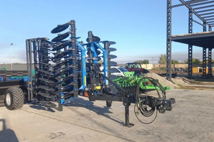 Дисковий лущильник U710/1 - 4, 5м METAL-FACH причіпний- фото № 2