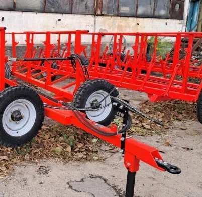 Борона гідравлічна зубова причіпна 12м.-14м.-16м. НОВА- фото № 3