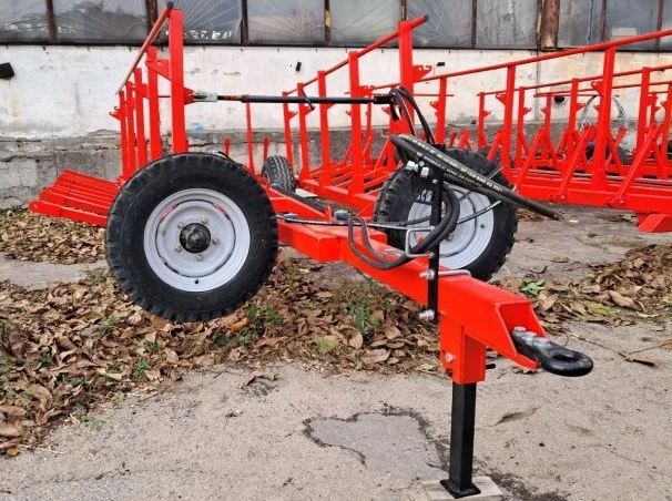 Борона гідравлічна зубова причіпна 12м.-14м.-16м. НОВА- фото № 4