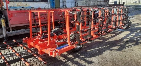 Борона ПРУЖИННА гідравлічно розкладна 12м.-14м.-16м. НОВА- фото № 4