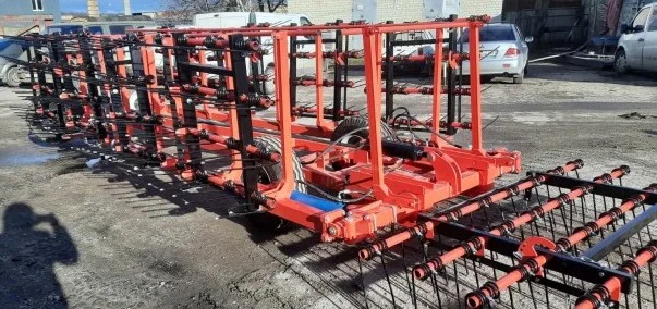 Борона ПРУЖИННА гідравлічно розкладна 12м.-14м.-16м. НОВА- фото № 7