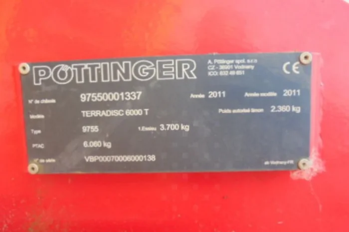 Дискова борона Pöttinger TERRADISC 6000 T- фото № 10