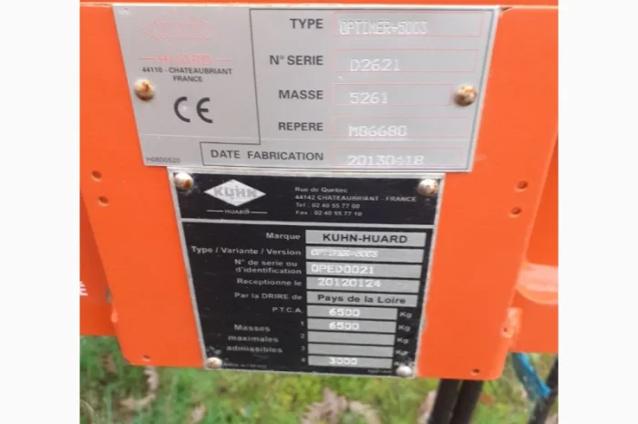 Дискова борона Kuhn OPTIMER+ 5003- фото № 3