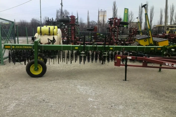 Продам ротационную борону John Deere 6м- фото № 2