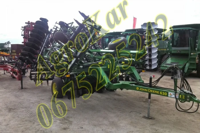 Продам дисковую борону John Deere 630 6, 6м с катком- фото № 3