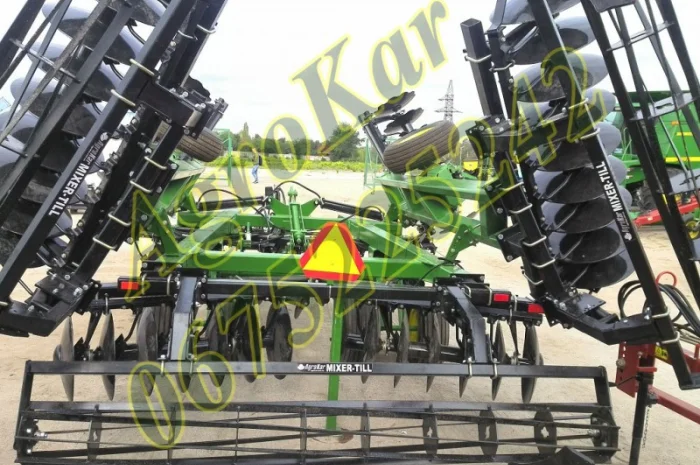 Продам дисковую борону John Deere 630 6, 6м с катком- фото № 5