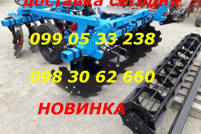 Прицепная борона БДФ(П)-2.4 дисковая нового образца (обзор видео) рекомендуем БДФП- фото № 3