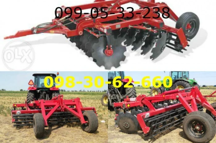 ПАЛЛАДА 3200 борона абсолютно новая прицепная борона- фото № 1