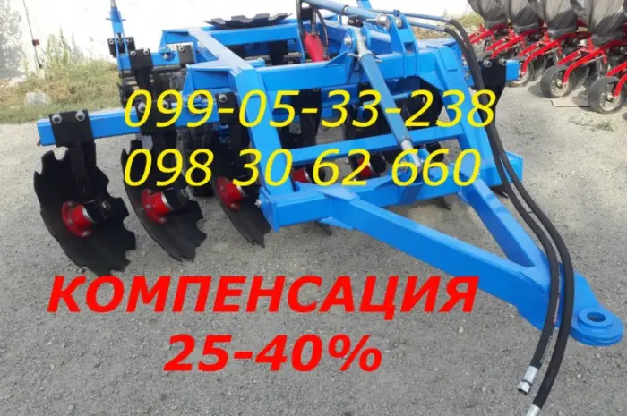 Дисковая борона НЕ АГ навесная А прицепная БДФП-2.4 м КОМПЕНСАЦИЯ -40%- фото № 1