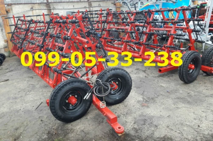 Борона ЗПБ 14 Сцепка борон гидравлическая пружинные от ранней весны до поздней осени- фото № 1