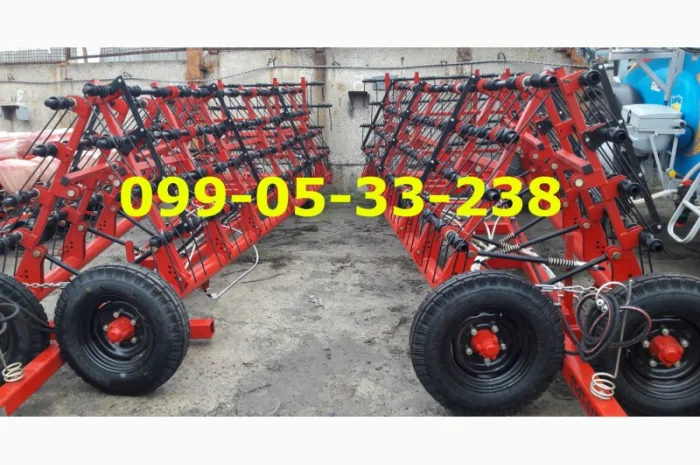 ОРИГИНАЛ Зпб 14 пружинная борона зубовая заводской сборки а не гаражные самопалы Зубо- фото № 1