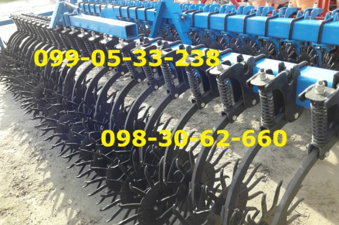 БОРОНА ротационная МОТЫГА БР-6 культиватор РОТАЦИОННЫЙ - усиленный роторный шип- фото № 2