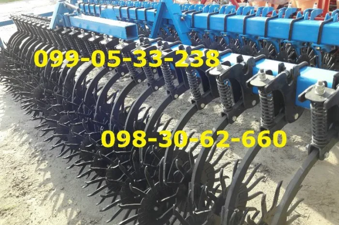 Эффективная борона МБР 6 ротационная МОТЫГА культиватор МБР-6 мотыга Применяется МБР-6- фото № 1