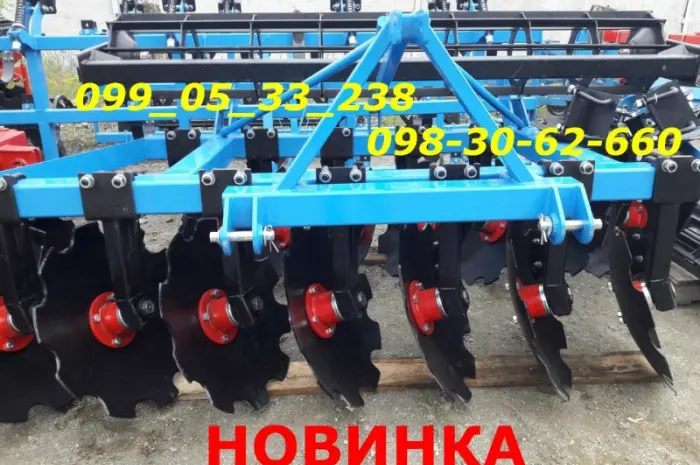 Борона БДФ-2.1 навесная для трактора мтз, юмз борона бдф нового образца + смотрите фото- фото № 1
