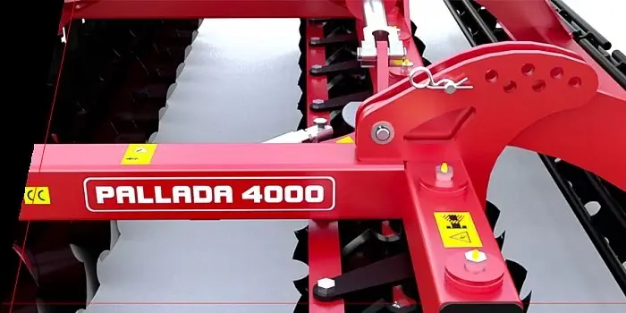 Борона дискова дворядна PALLADA 4000 причіпна- фото № 3