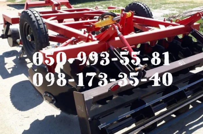 Лучший помощник для фермера! Борон БДП- 2.5 прицепная усиленная, по доступной цене- фото № 1