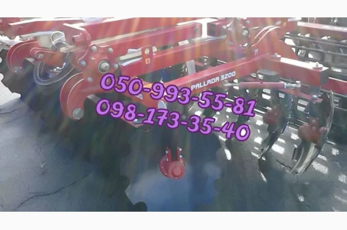 Прицепная борона Pallada 3200-01-ELVORTI-Червона зирка- фото № 1