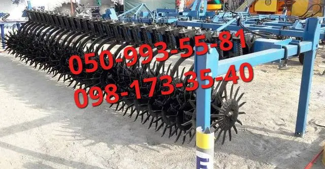 Мотика ротаційна борона БР-6, навісна від заводу виробника- фото № 1