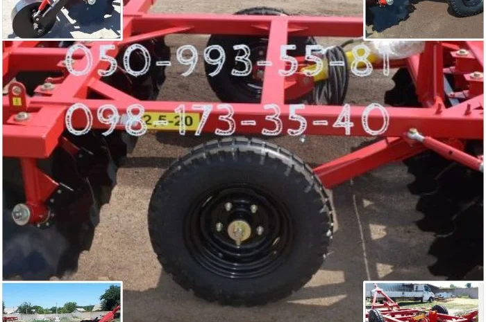 Дисковий причіпний агрегат БДП-2, 5-20 посилений, борона Доставка. Гарантія- фото № 1