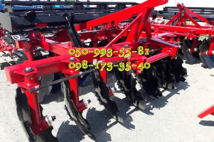 Полуприцепная (навесная) борона БДН-2.1(2.4) с регулировкой угла атаки- фото № 1