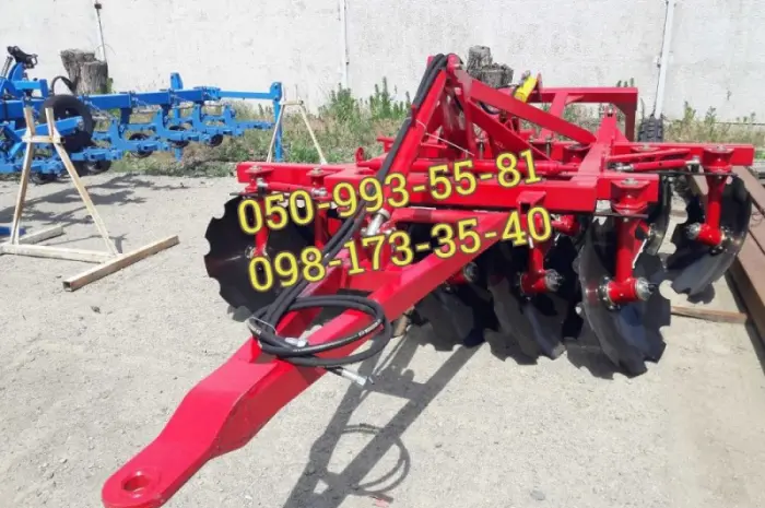 Дисковая борона 2.1-2.4, 2.5 для трактора ЮМЗ-6, МТЗ-80/82 диск 660мм- фото № 1