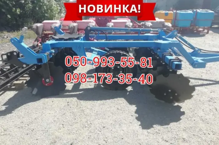 Прицепные, навесные бороны БДФ(БДФП) с захватом от 1, 8 до 4, 2м. Госкомпенсация до 40%- фото № 1