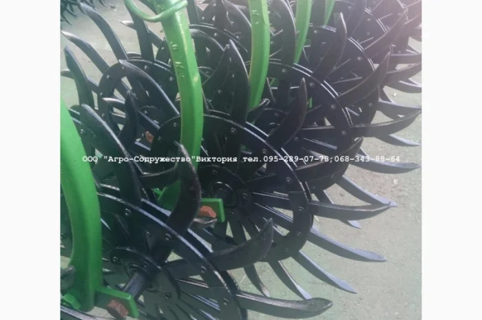 В наличии Ротационная борона мотига John Deere 9м под МТЗ- фото № 6