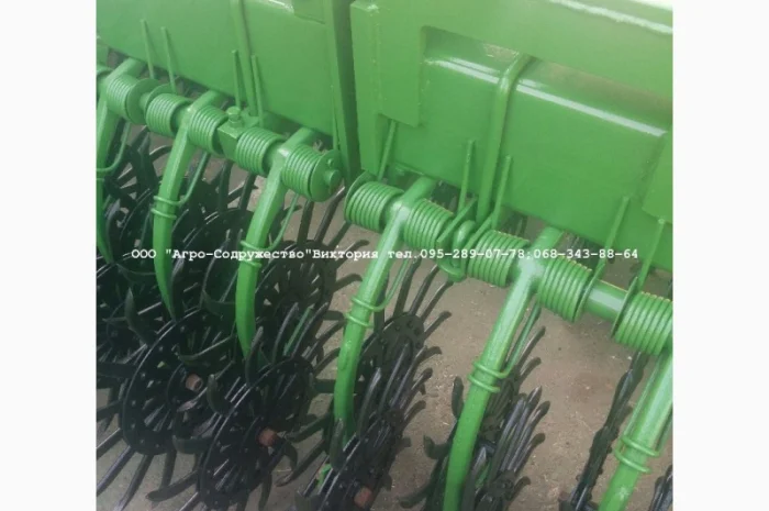 В наличии Ротационная борона мотига John Deere 9м под МТЗ- фото № 11
