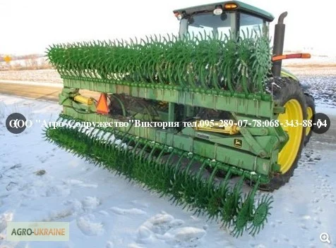 В наличии Ротационная борона мотига John Deere 9м под МТЗ- фото № 1