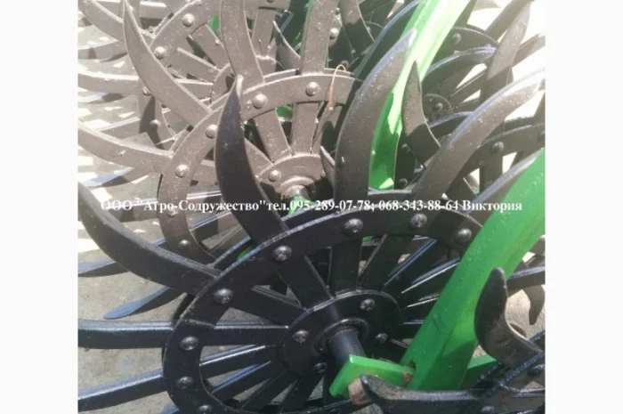 Борона-мотыга ротационная John Deere 400 Джон Дир (4, 6, 6, 9, 12 м.)- фото № 1