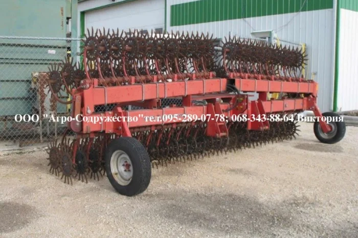 Борона-мотыга ротационная грудобой CASE 9м. навесная из США- фото № 5