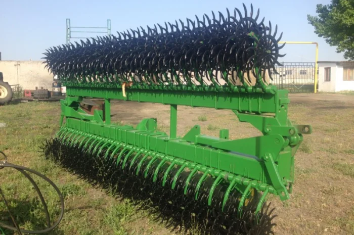 Американская Борона мотыга ротационнаяJohn Deere Джон Дир 9м. складная- фото № 1