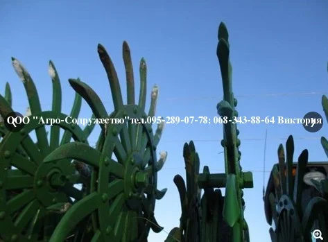 Борона мотыга ротационная John Deere Джон Дир 9 метров под МТЗ из США- фото № 13