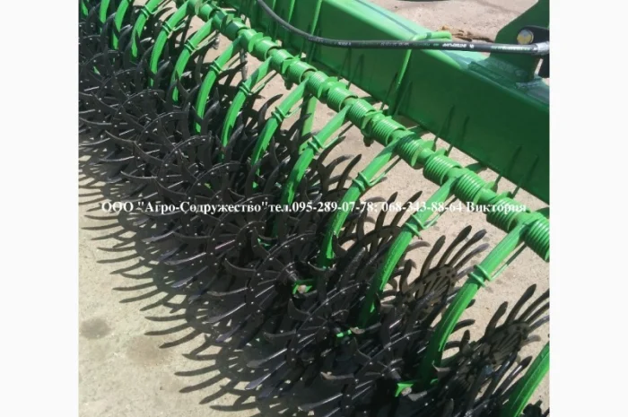 Борона мотыга ротационная John Deere Джон Дир 9 метров под МТЗ из США- фото № 9
