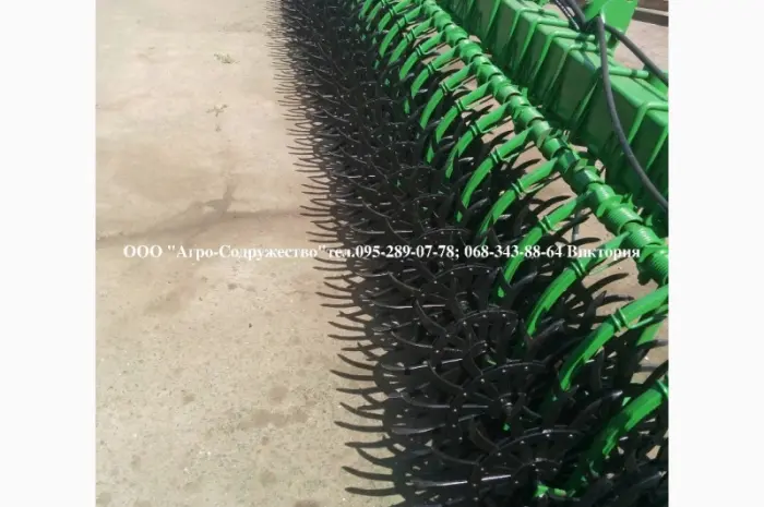 Борона мотыга ротационная John Deere Джон Дир 9 метров под МТЗ из США- фото № 9