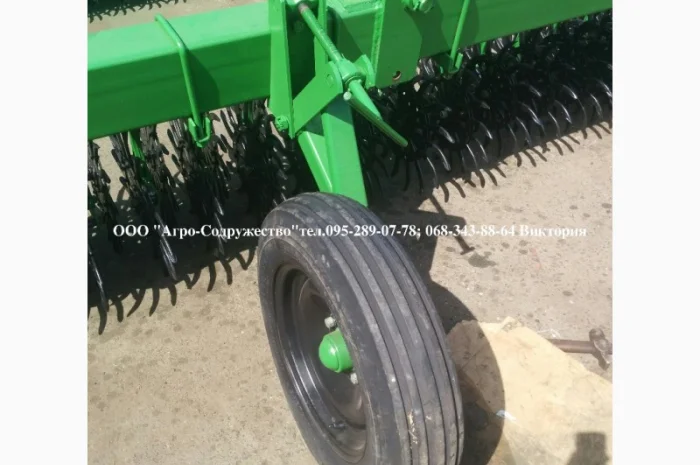 Борона мотыга ротационная John Deere Джон Дир 9 метров под МТЗ из США- фото № 7