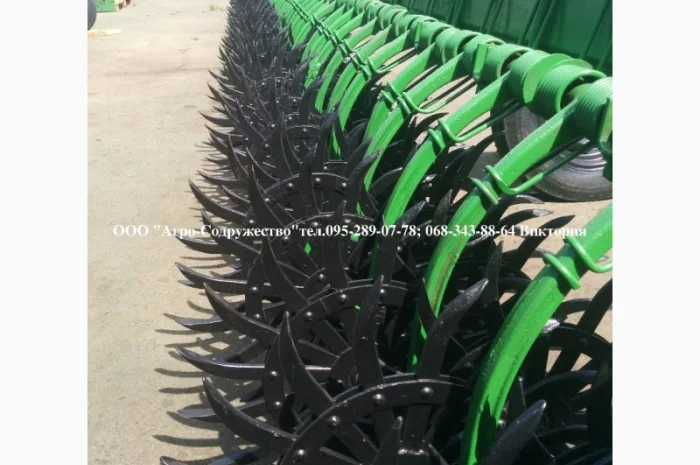 Борона мотыга ротационная John Deere Джон Дир 9 метров под МТЗ из США- фото № 6