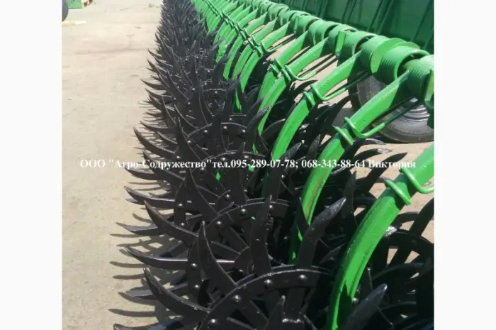 Борона мотыга ротационная John Deere Джон Дир 9 метров под МТЗ из США- фото № 7