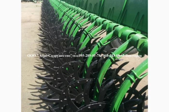 Борона мотыга ротационная John Deere Джон Дир 9 метров под МТЗ из США- фото № 5